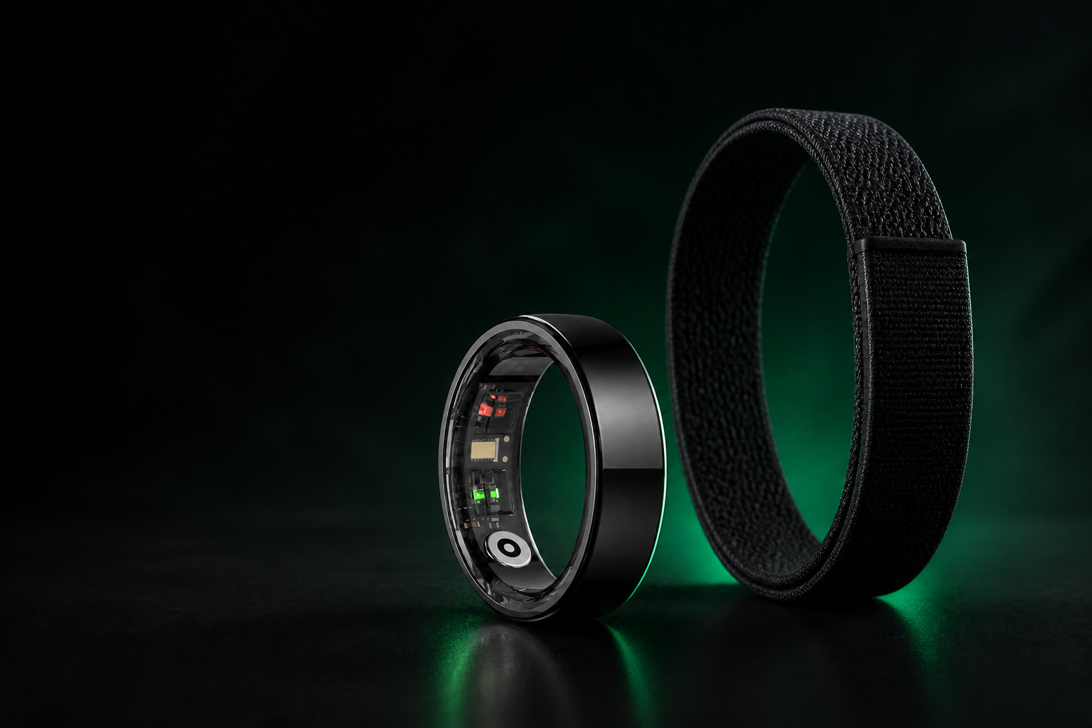 Evolu Smart Ring e Evolu Band juntos